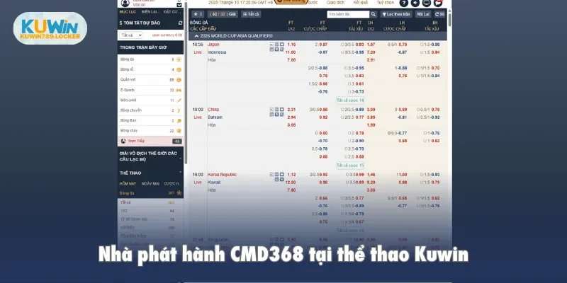 Thể Thao Kuwin Nhà phát hành CMD368 tại thể thao Kuwin
