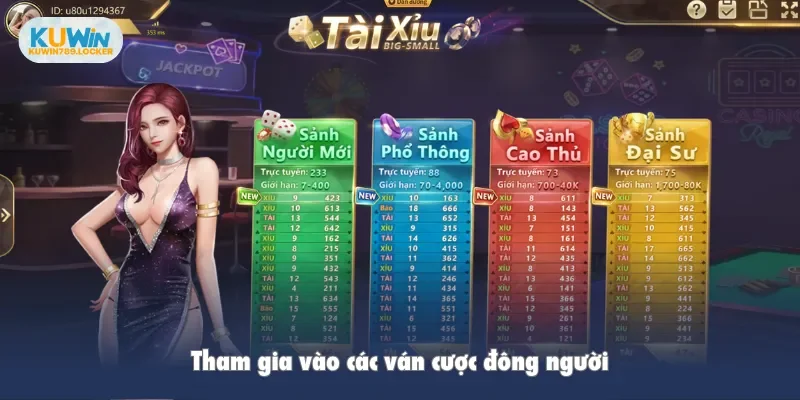 Mẹo Chơi Tài Xỉu - 5 Quy Tắc Vàng Giúp Bạn Chiến Thắng Tham gia vào các ván cược đông người